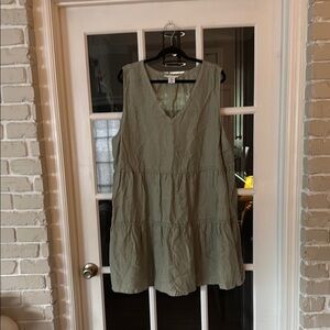 Lucky Brand Sage Green Dress